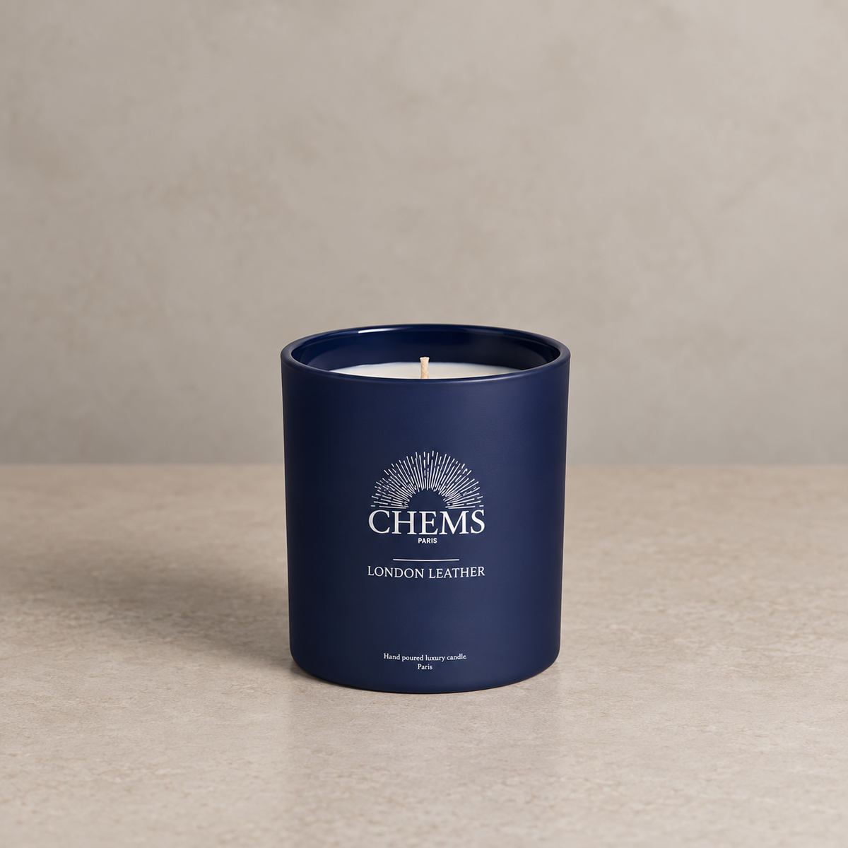 Scented candle - London Leather